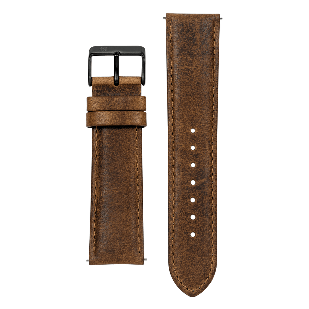 Brown Leather 22mm